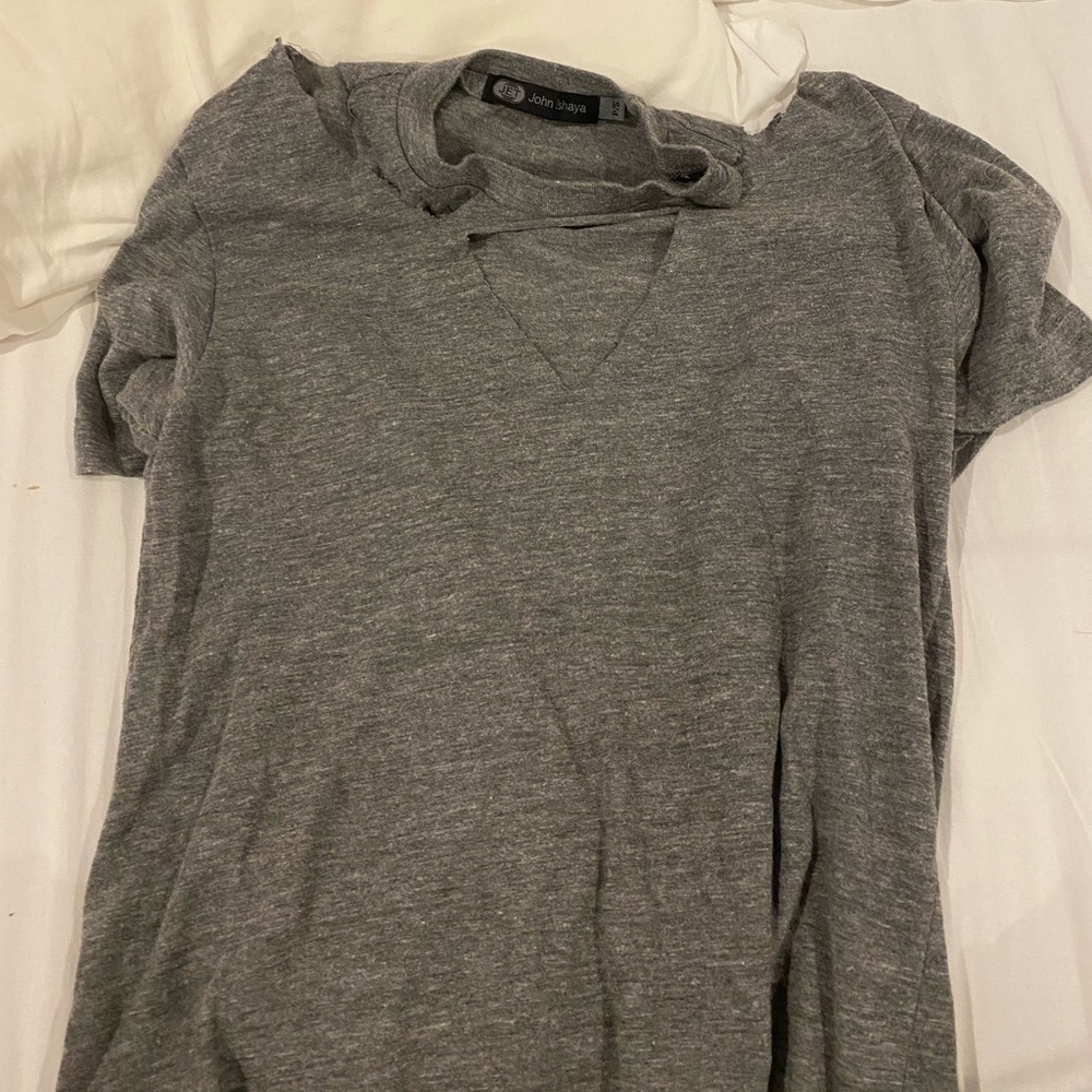 lf grey tee
